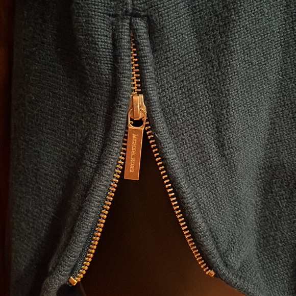 Michael Kors Teal Cotton Blend Sweater - Picture 5 of 8